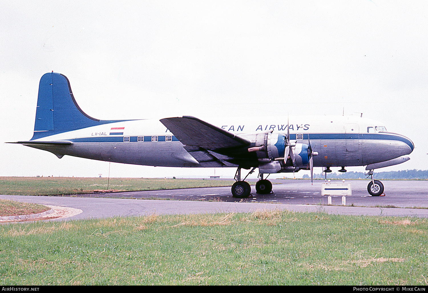 Aircraft Photo of LX-IAL | Douglas C-54A Skymaster | Interocean Airways | AirHistory.net #432308