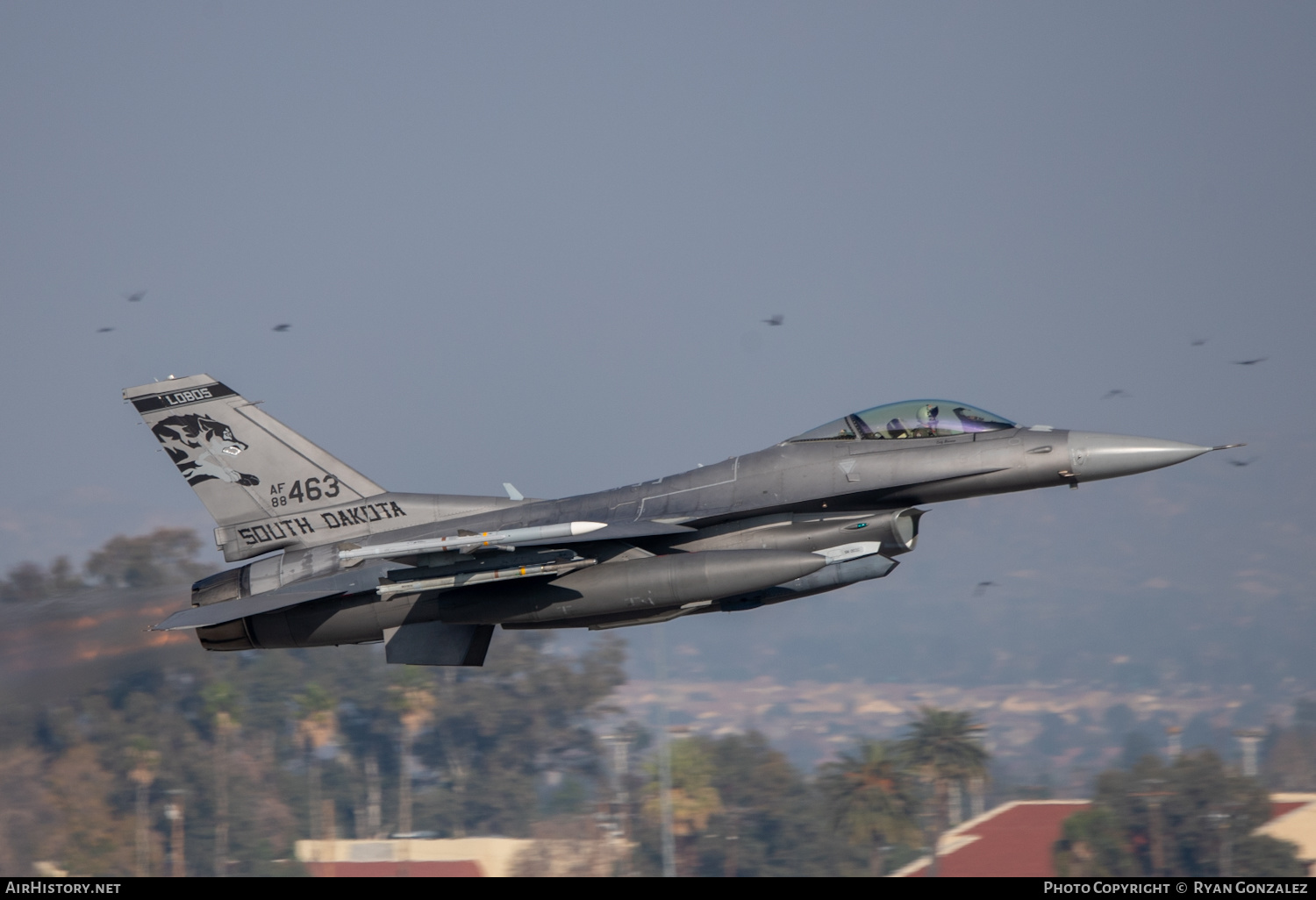 Aircraft Photo of 88-0463 / AF88-463 | General Dynamics F-16CM Fighting Falcon | USA - Air Force | AirHistory.net #432314