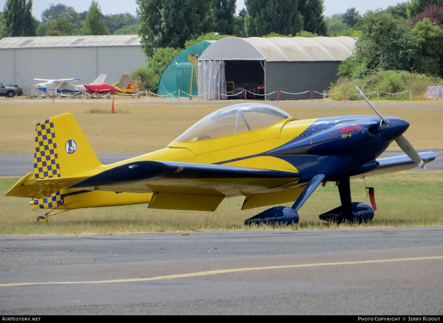 Aircraft Photo of G-RVPM | Van's RV-4 | AirHistory.net #432319
