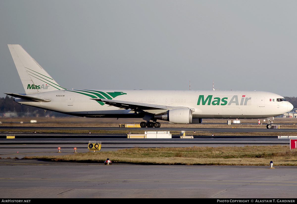 Aircraft Photo of N363CM | Boeing 767-338/ER(BDSF) | MasAir | AirHistory.net #432321