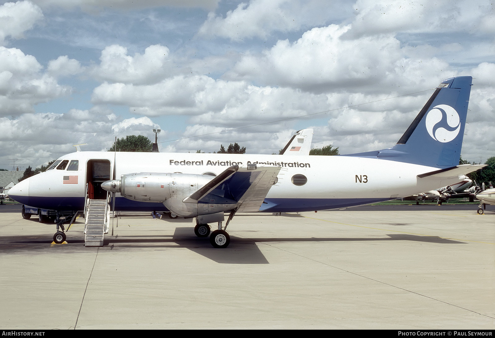 Aircraft Photo of N3 | Grumman G-159 Gulfstream I | FAA - Federal Aviation Administration | AirHistory.net #432347