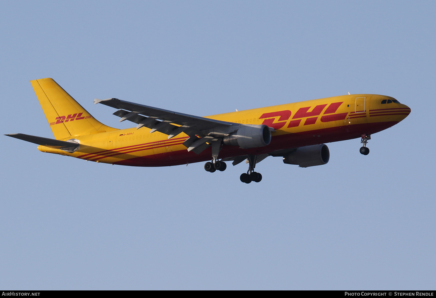 Aircraft Photo of D-AEAJ | Airbus A300F4-622R(F) | DHL International | AirHistory.net #432366