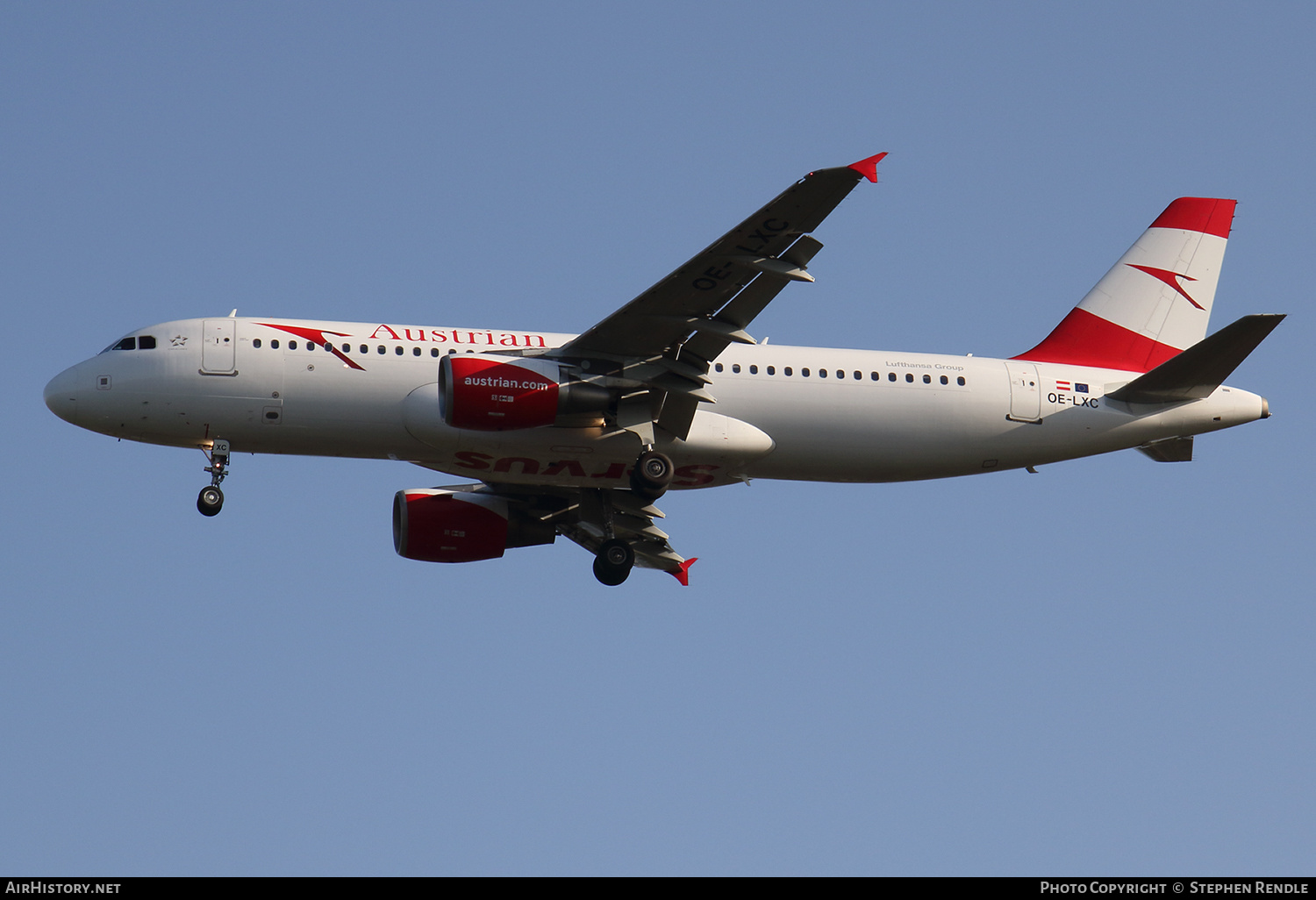 Aircraft Photo of OE-LXC | Airbus A320-216 | Austrian Airlines | AirHistory.net #432392