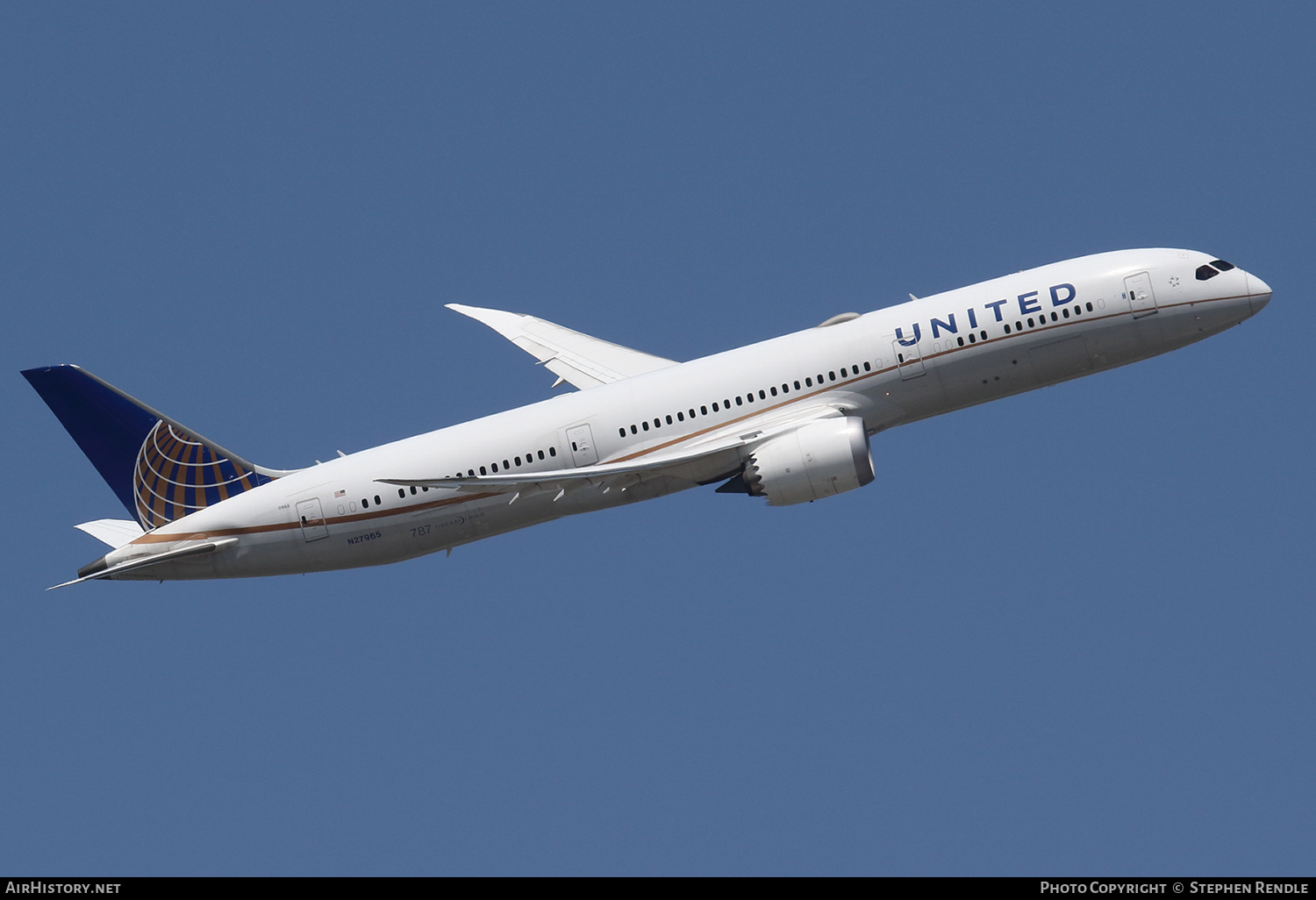 Aircraft Photo of N27965 | Boeing 787-9 Dreamliner | United Airlines | AirHistory.net #432398