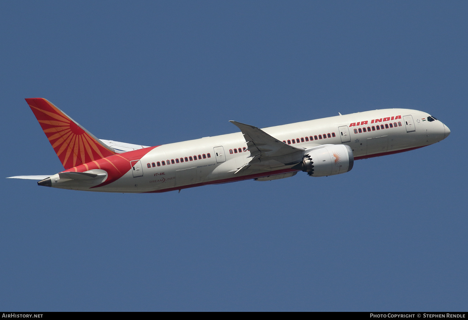 Aircraft Photo of VT-ANL | Boeing 787-8 Dreamliner | Air India | AirHistory.net #432399