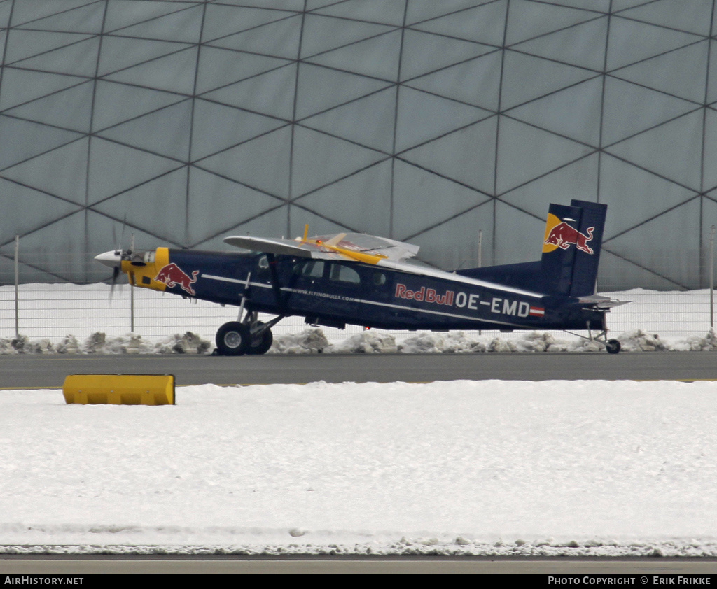 Aircraft Photo of OE-EMD | Pilatus PC-6/B2-H4 Turbo Porter | Red Bull | AirHistory.net #432403