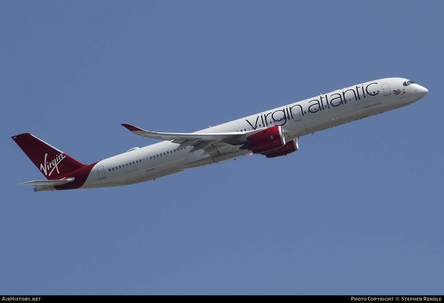 Aircraft Photo of G-VLUX | Airbus A350-1041 | Virgin Atlantic Airways | AirHistory.net #432410