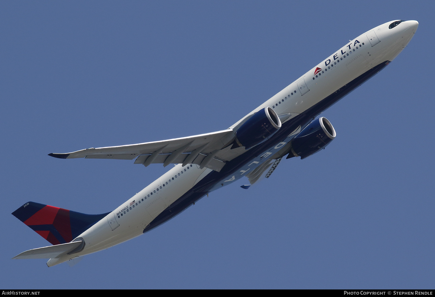 Aircraft Photo of N410DZ | Airbus A330-941N | Delta Air Lines | AirHistory.net #432412