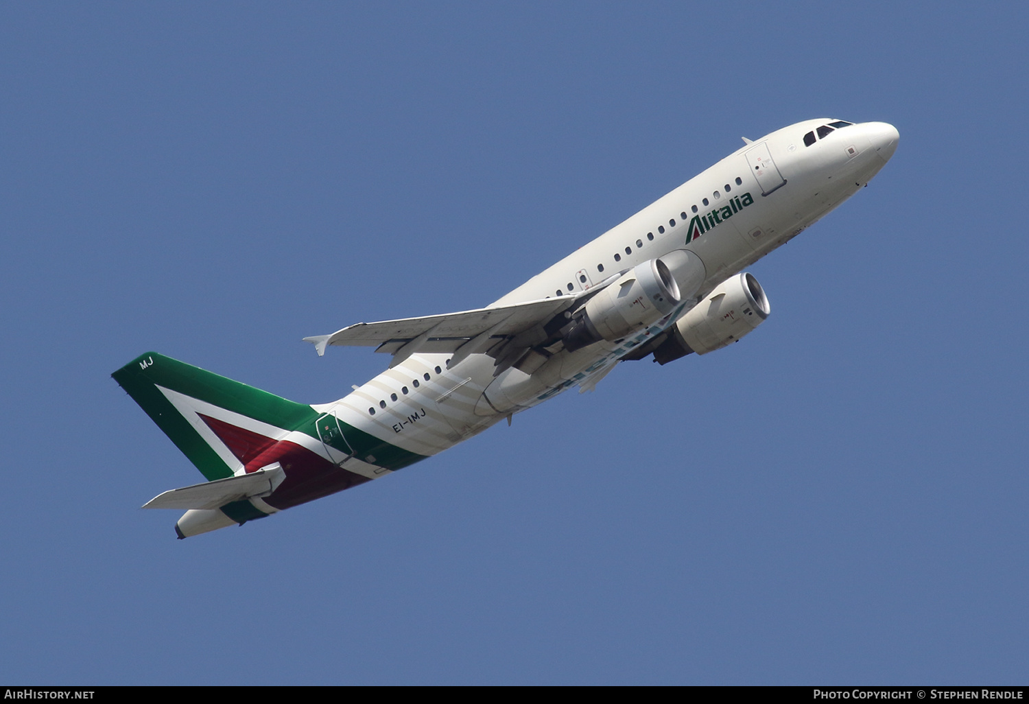 Aircraft Photo of EI-IMJ | Airbus A319-112 | Alitalia | AirHistory.net #432415