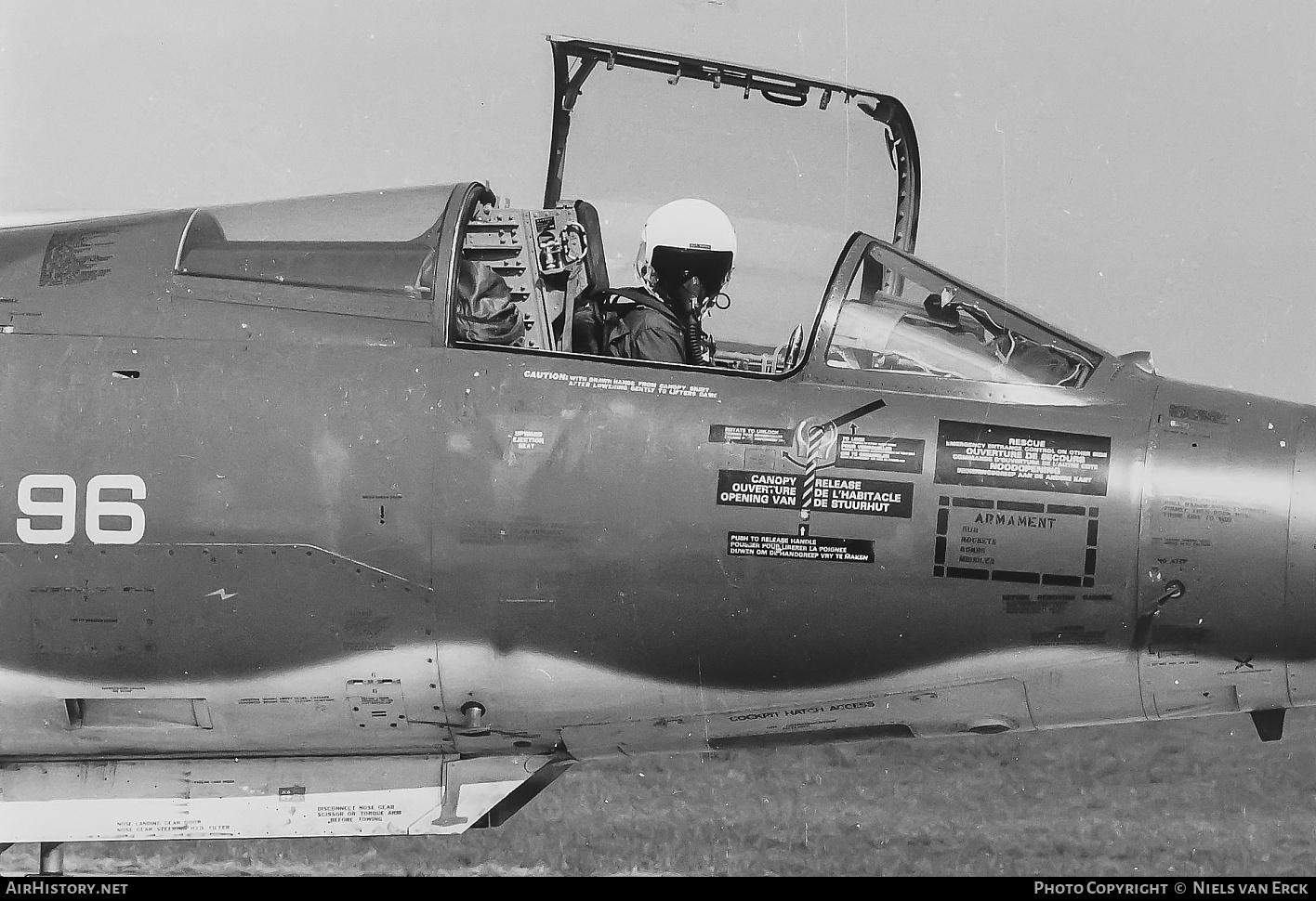 Aircraft Photo of FX96 | Lockheed F-104G Starfighter | Belgium - Air Force | AirHistory.net #432422