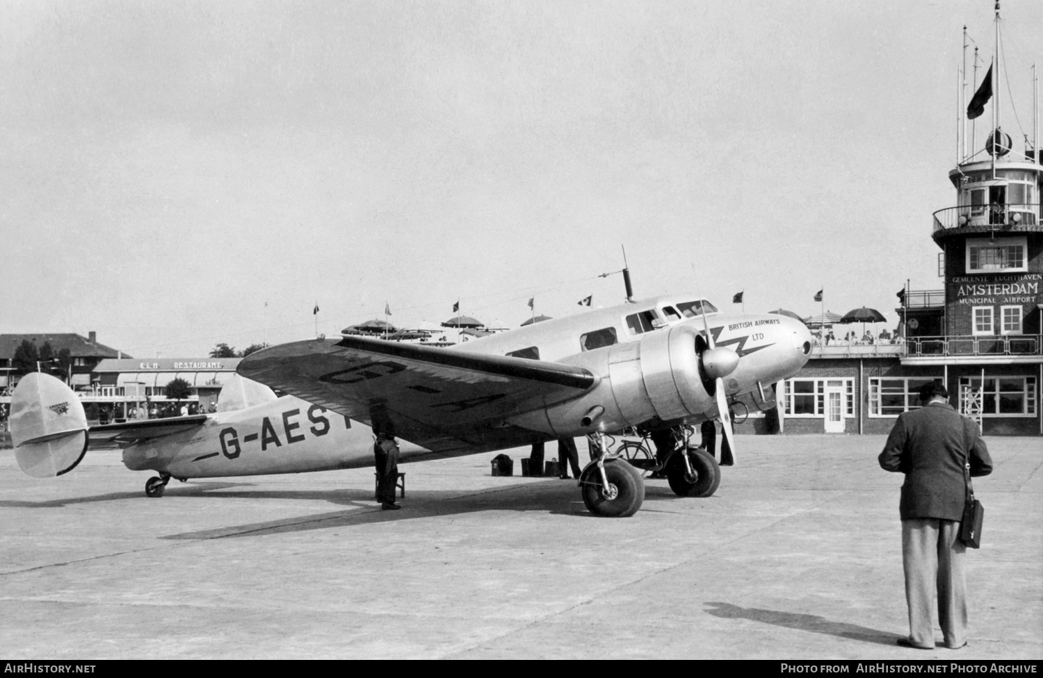 Aircraft Photo of G-AESY | Lockheed 10-A Electra | British Airways | AirHistory.net #432431