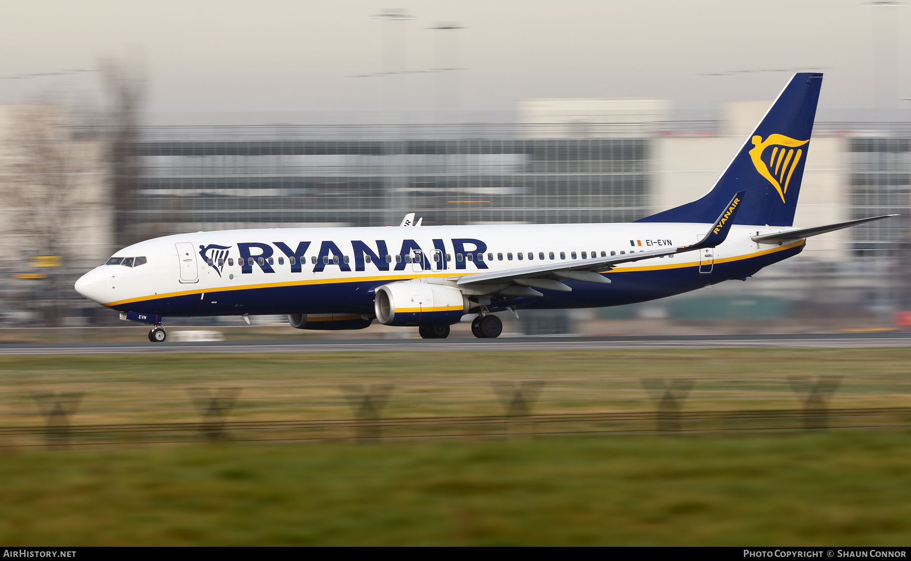Aircraft Photo of EI-EVN | Boeing 737-8AS | Ryanair | AirHistory.net #432440