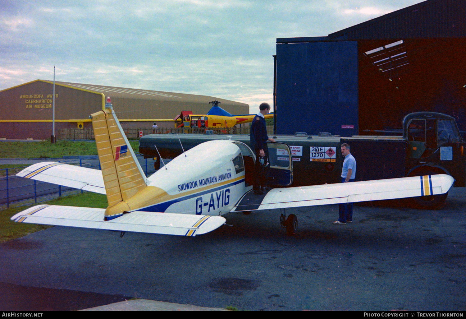 Aircraft Photo of G-AYIG | Piper PA-28-140 Cherokee C | Snowdon Mountain Aviation | AirHistory.net #432447