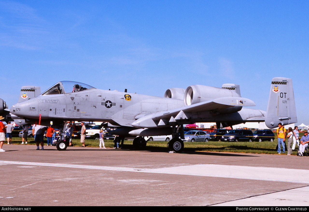 Aircraft Photo of 79-0171 / AF79-171 | Fairchild A-10A Thunderbolt II | USA - Air Force | AirHistory.net #432456