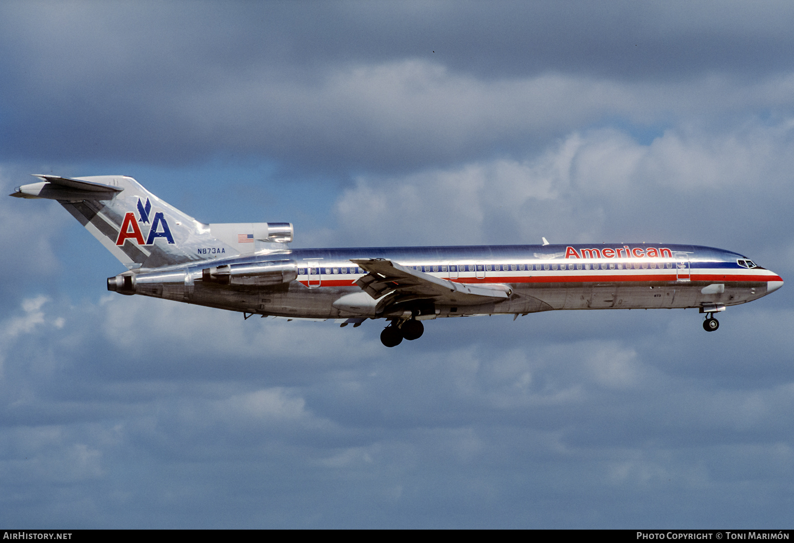 Aircraft Photo of N873AA | Boeing 727-223/Adv | American Airlines | AirHistory.net #432458