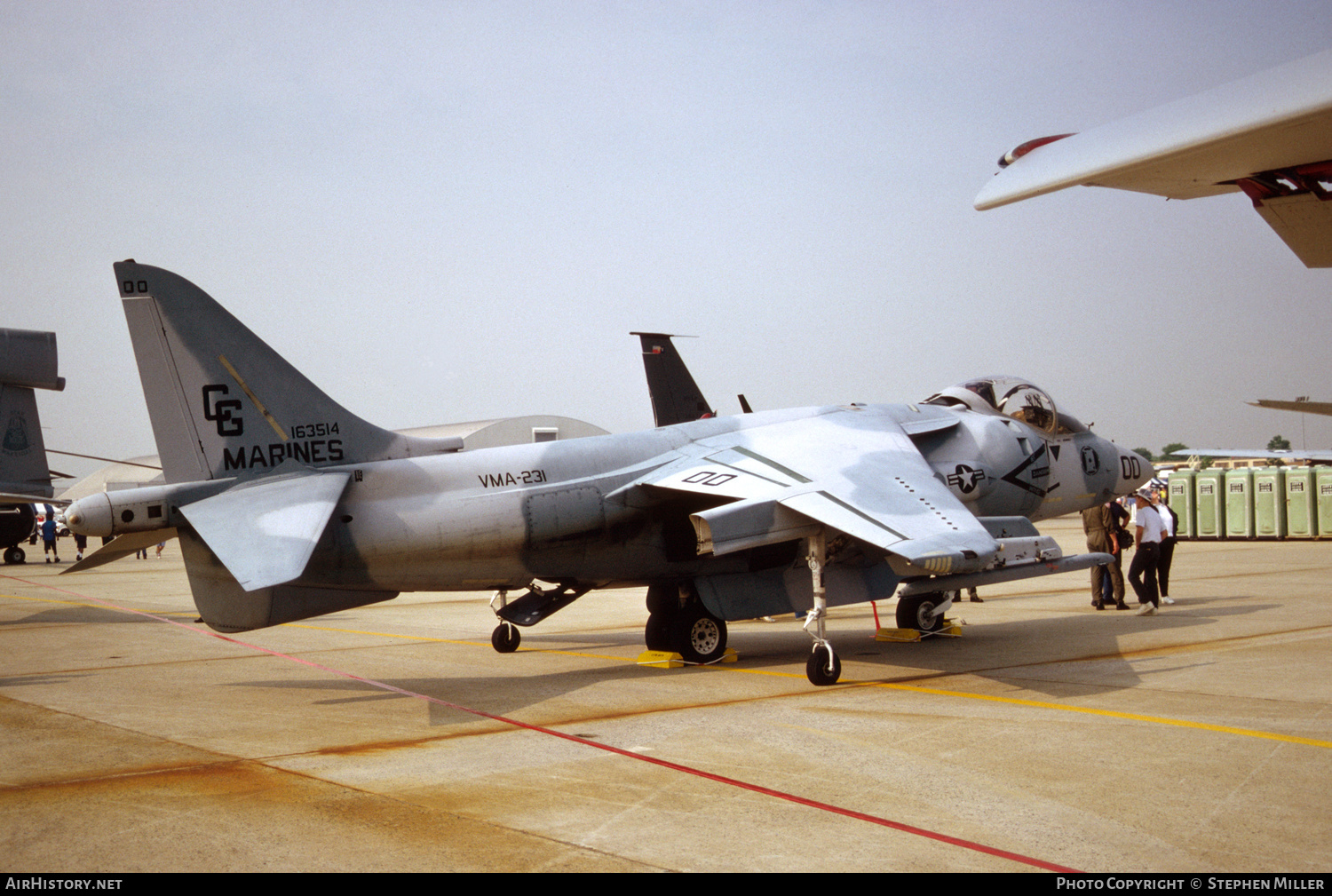 Aircraft Photo of 163514 | McDonnell Douglas AV-8B Harrier II | USA - Marines | AirHistory.net #432470