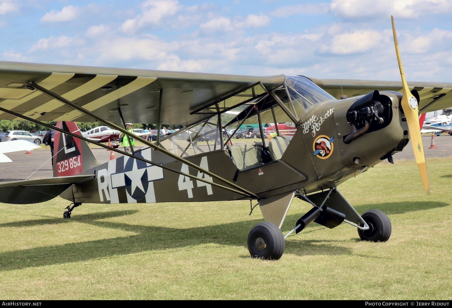 Aircraft Photo of G-BMKC / 329854 | Piper L-4H Grasshopper (J-3C) | USA - Air Force | AirHistory.net #432474