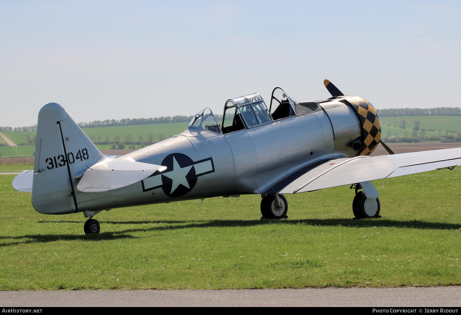 Aircraft Photo of G-TDJN / 313048 | North American AT-6D Harvard III | USA - Air Force | AirHistory.net #432482