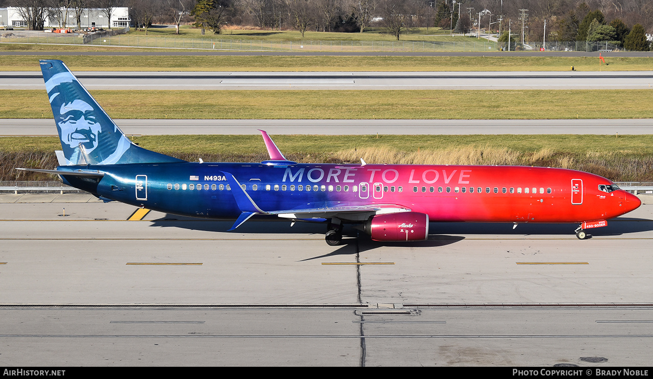 Aircraft Photo of N493AS | Boeing 737-990/ER | Alaska Airlines | AirHistory.net #432486