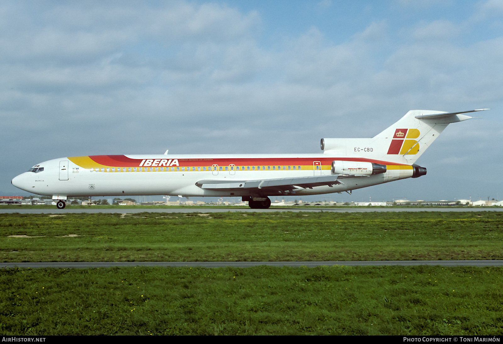 Aircraft Photo of EC-CBD | Boeing 727-256/Adv | Iberia | AirHistory.net #432523