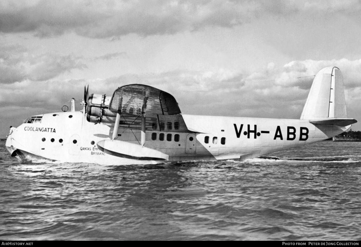 Aircraft Photo of VH-ABB | Short S-23 Empire | Qantas Empire Airways - QEA | AirHistory.net #432527