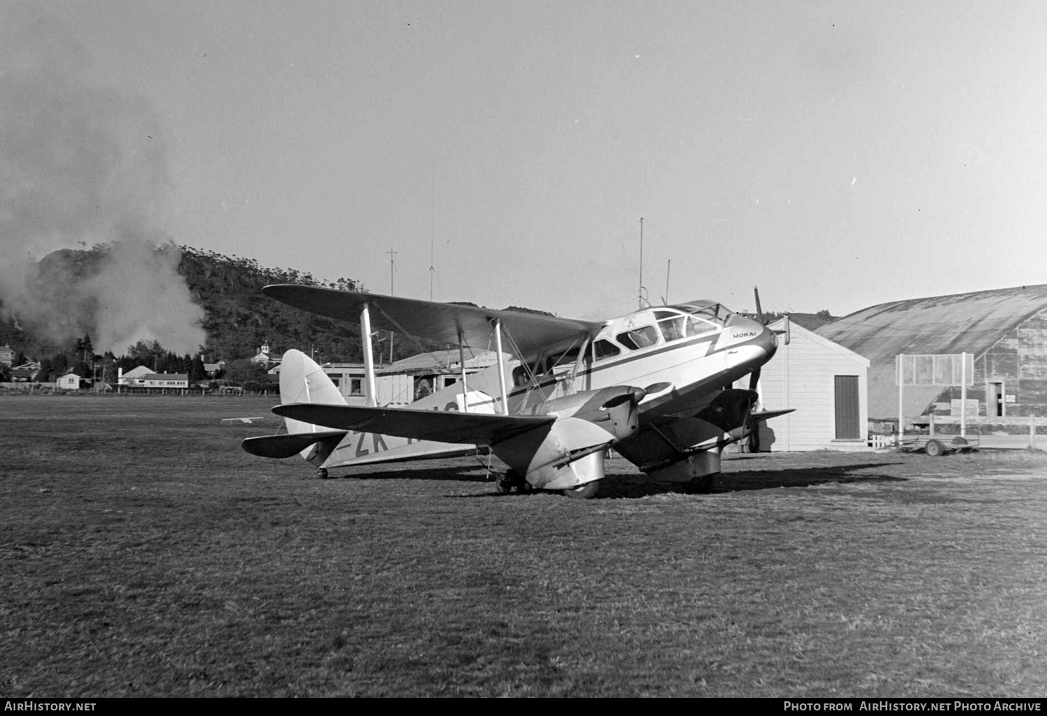 Aircraft Photo of ZK-AHS | De Havilland D.H. 89A Dragon Rapide | AirHistory.net #432543