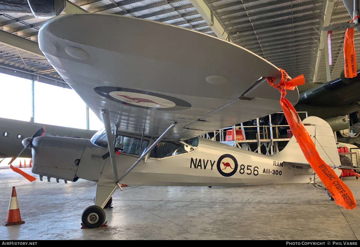 Aircraft Photo of VH-NVY / A11-300 | Auster J-5G Cirrus Autocar | Australia - Navy | AirHistory.net #432544