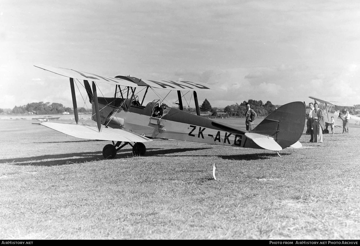 Aircraft Photo of ZK-AKG | De Havilland D.H. 82A Tiger Moth | AirHistory.net #432565