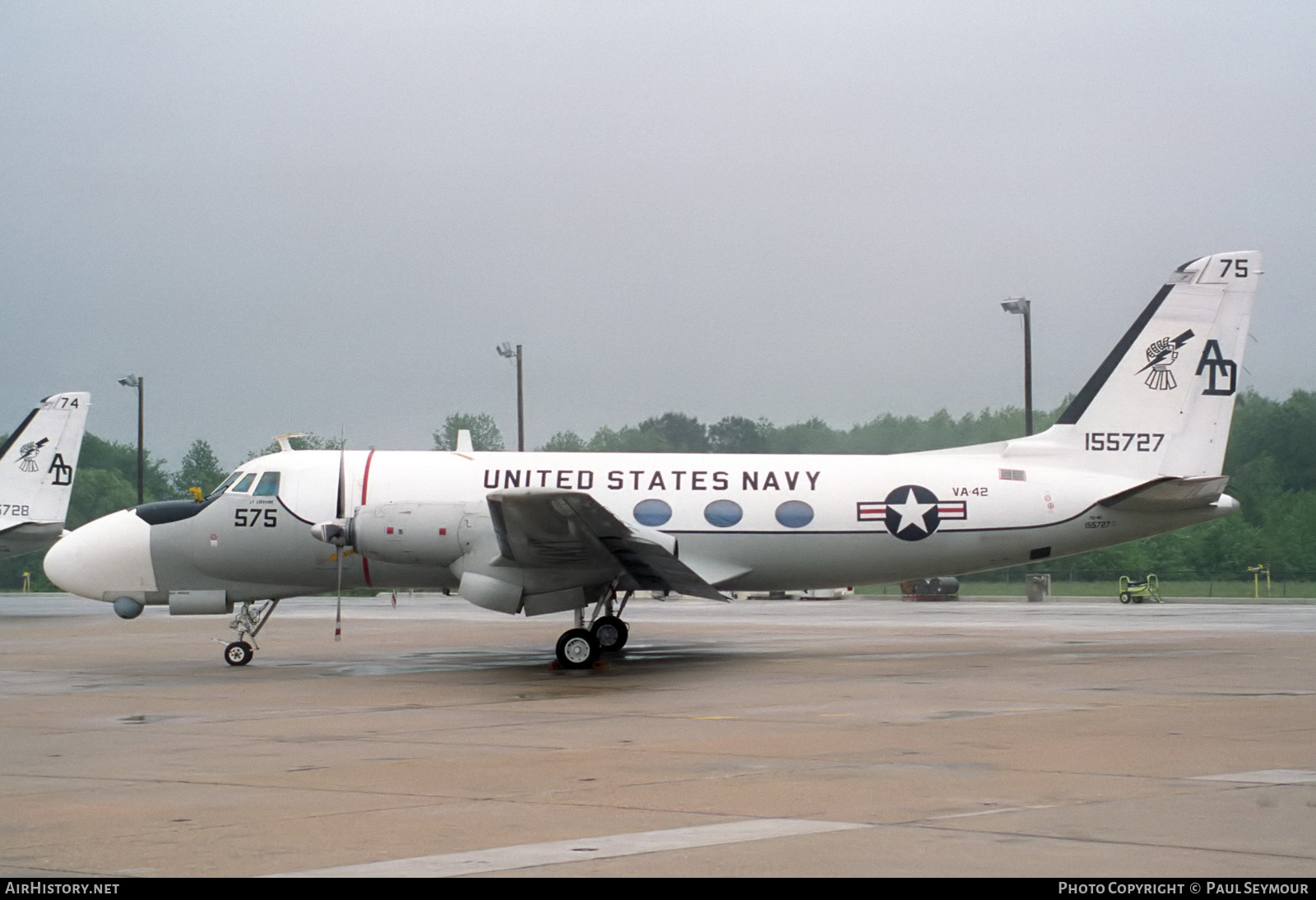 Aircraft Photo of 155727 | Grumman TC-4C Academe (G-159) | USA - Navy | AirHistory.net #432592
