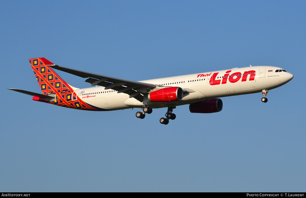 Aircraft Photo of F-WWCU | Airbus A330-343E | Thai Lion Air | AirHistory.net #432593