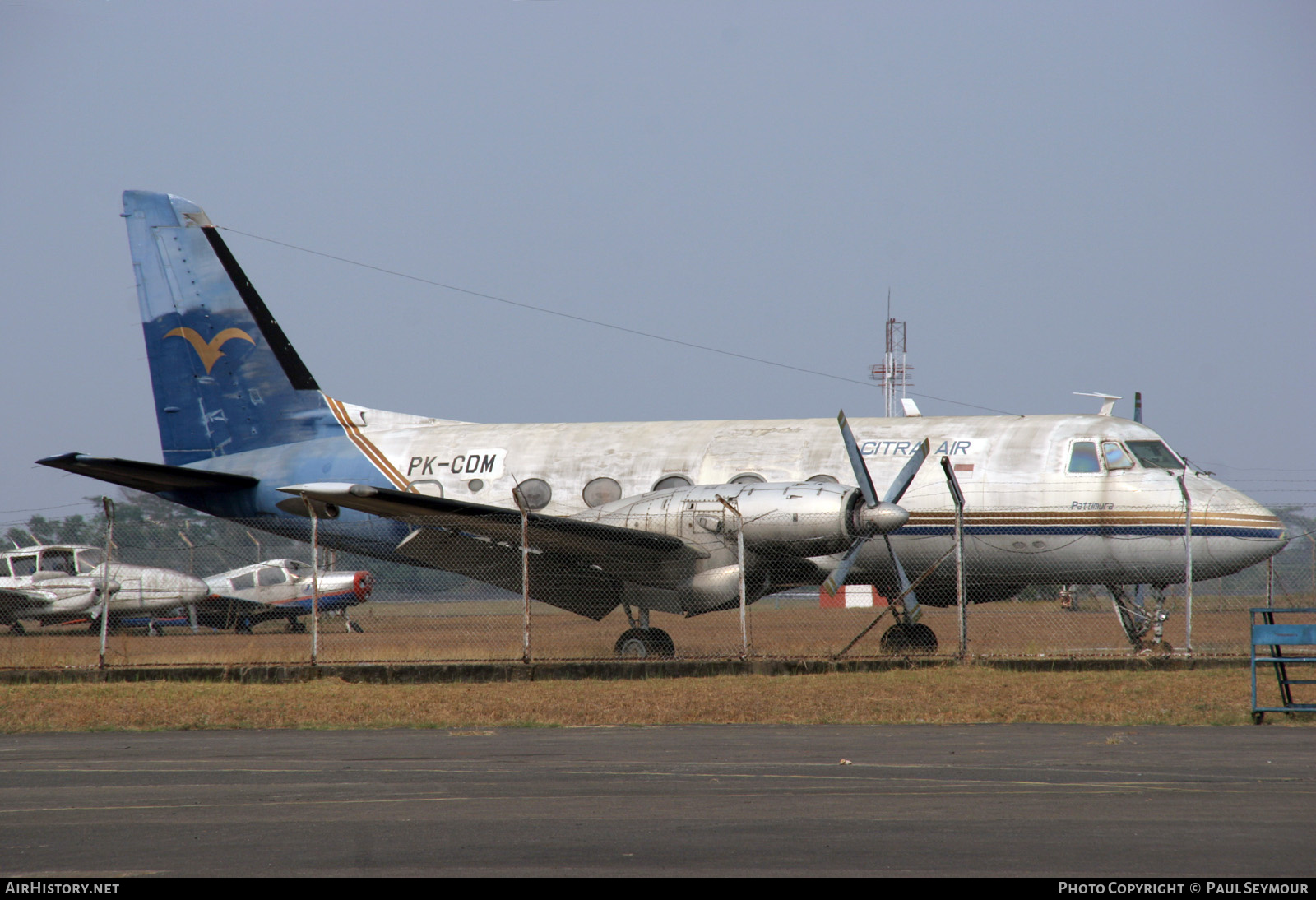 Aircraft Photo of PK-CDM | Grumman G-159 Gulfstream I | Citra Air | AirHistory.net #432594