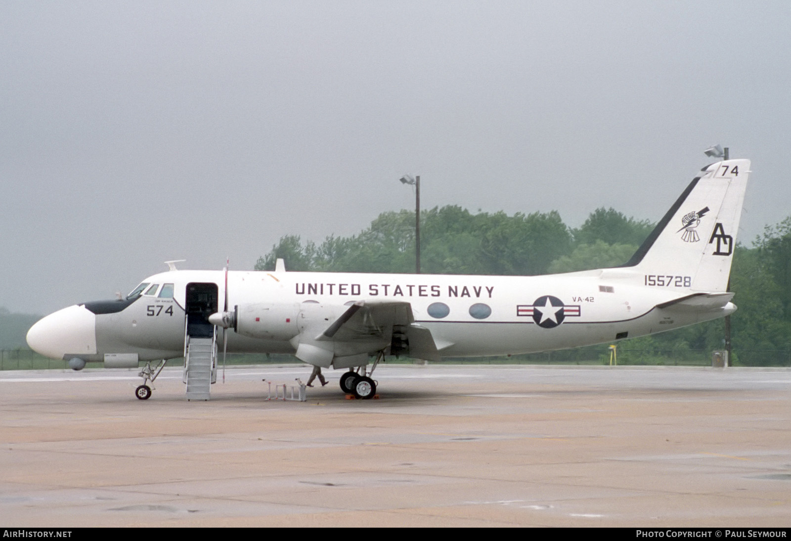 Aircraft Photo of 155728 | Grumman TC-4C Academe (G-159) | USA - Navy | AirHistory.net #432597