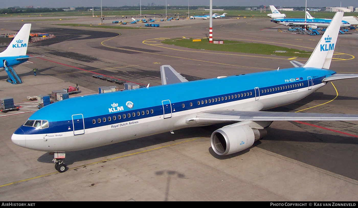 Aircraft Photo of PH-BZH | Boeing 767-306/ER | KLM - Royal Dutch Airlines | AirHistory.net #432600