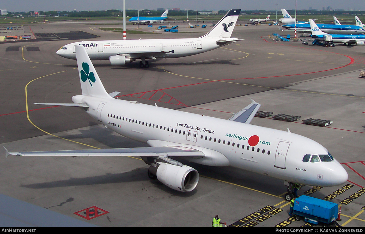 Aircraft Photo of EI-CZV | Airbus A320-214 | Aer Lingus | AirHistory.net #432603