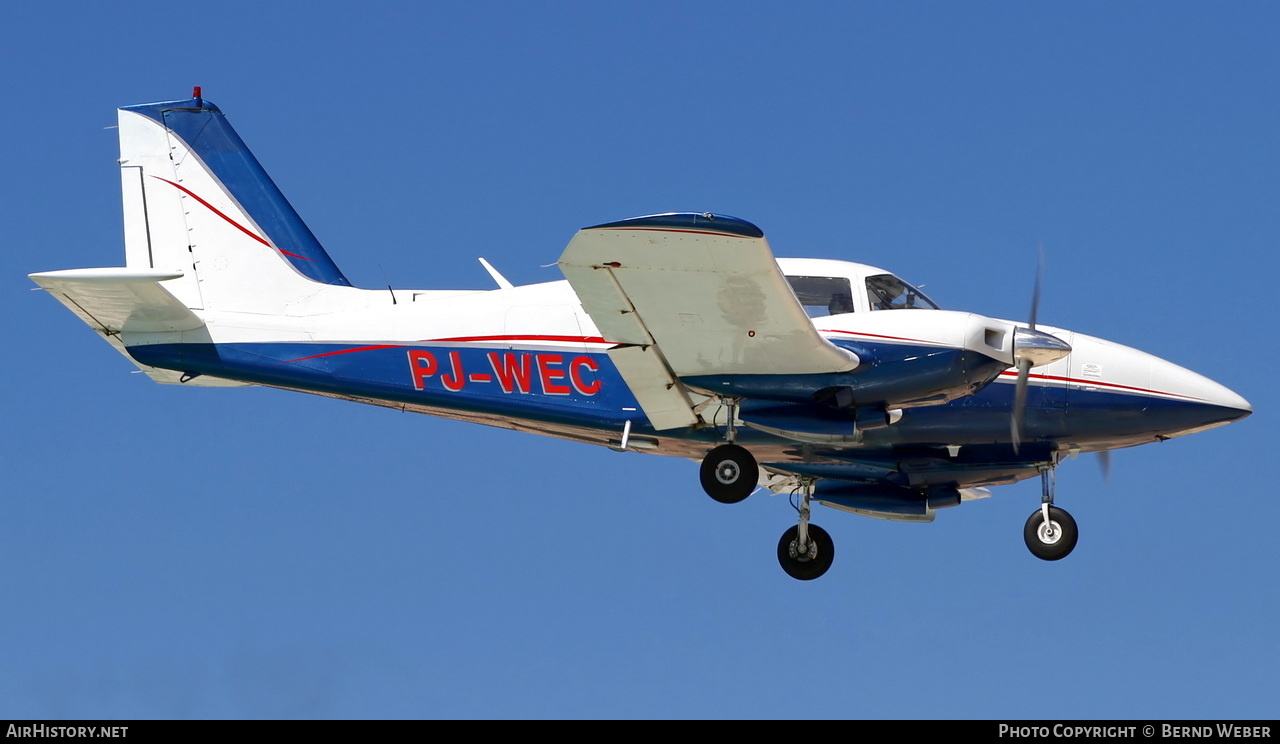 Aircraft Photo of PJ-WEC | Piper PA-23-250 Aztec F | AirHistory.net #432610