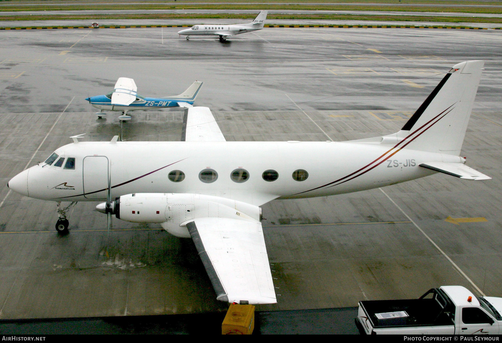 Aircraft Photo of ZS-JIS | Grumman G-159 Gulfstream I | Tramon Air | AirHistory.net #432618