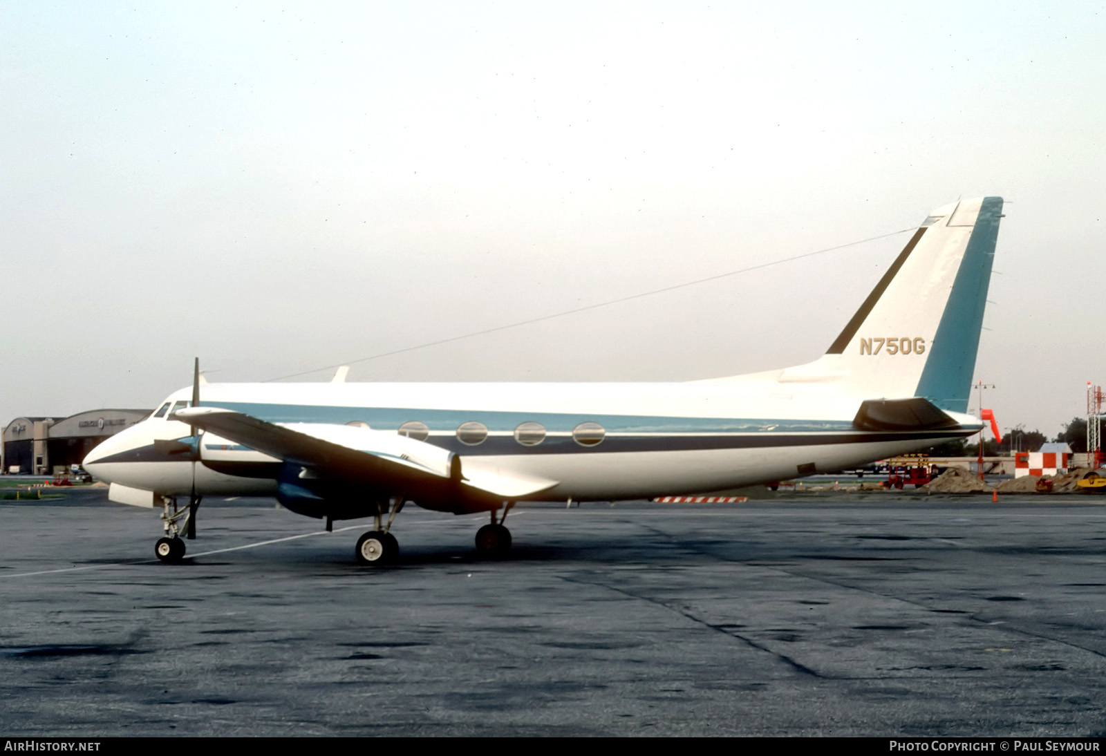 Aircraft Photo of N750G | Grumman G-159 Gulfstream I | AirHistory.net #432622