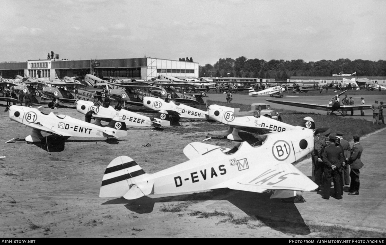 Aircraft Photo of D-EVAS | Fieseler F 5R | AirHistory.net #432634