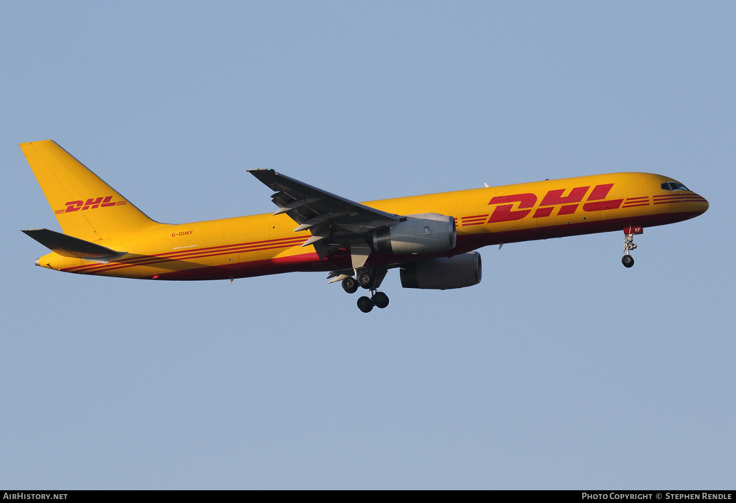 Aircraft Photo of G-DHKF | Boeing 757-236(PCF) | DHL International | AirHistory.net #432638