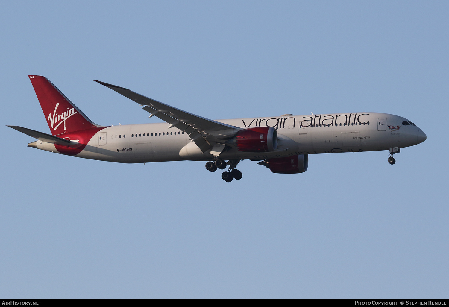 Aircraft Photo of G-VOWS | Boeing 787-9 Dreamliner | Virgin Atlantic Airways | AirHistory.net #432643