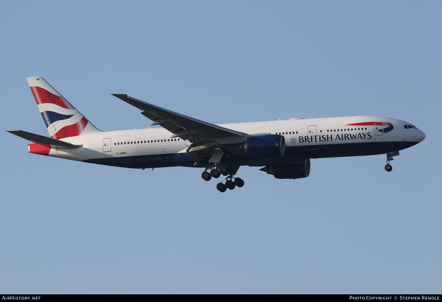 Aircraft Photo of G-YMMN | Boeing 777-236/ER | British Airways | AirHistory.net #432647