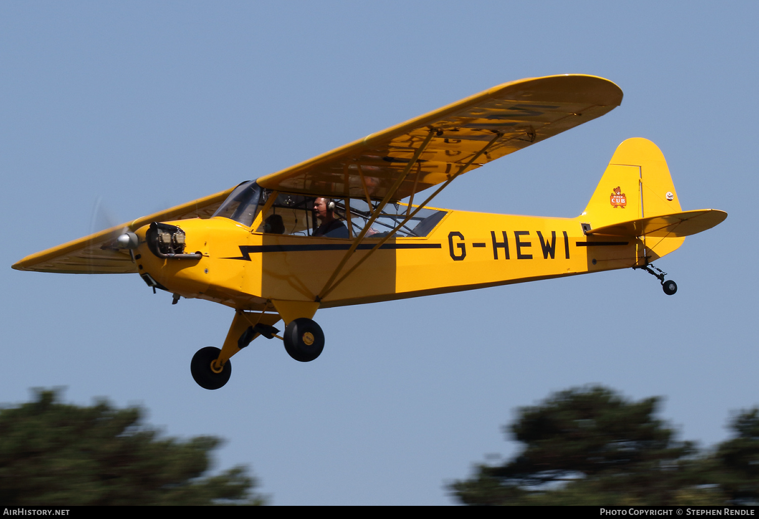 Aircraft Photo of G-HEWI | Piper J-3C-65 Cub | AirHistory.net #432650