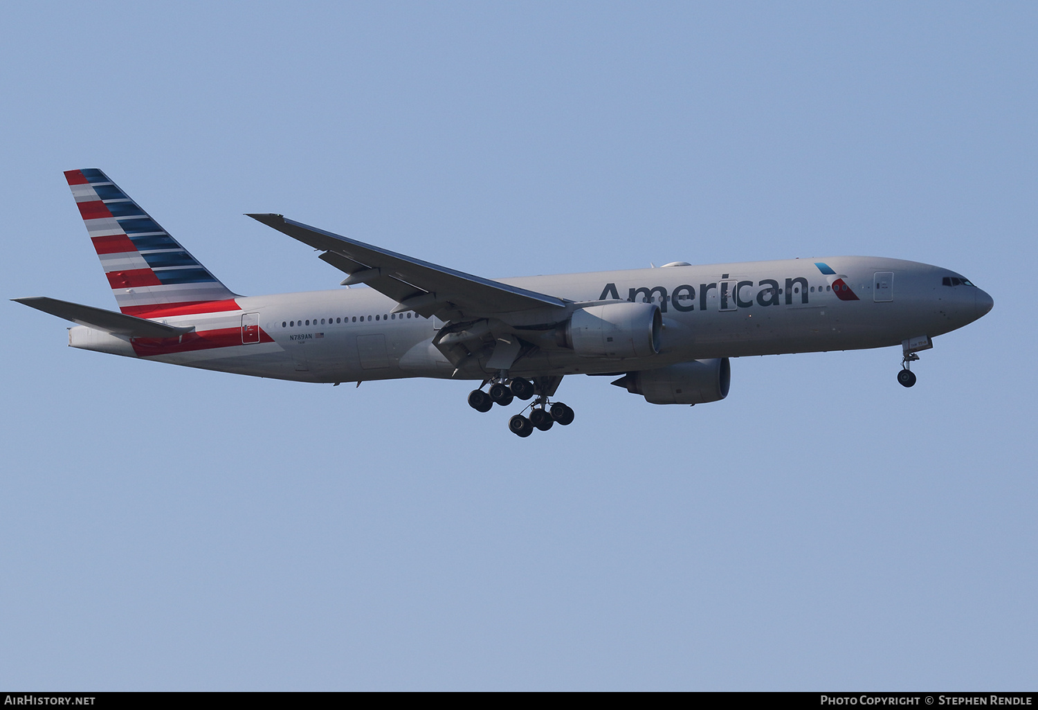Aircraft Photo of N789AN | Boeing 777-223/ER | American Airlines | AirHistory.net #432654