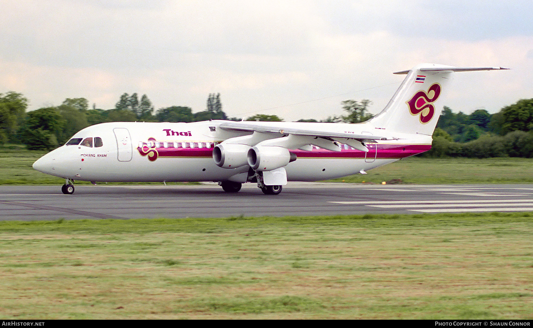 Aircraft Photo of HS-TBK | British Aerospace BAe-146-300 | Thai Airways International | AirHistory.net #432659