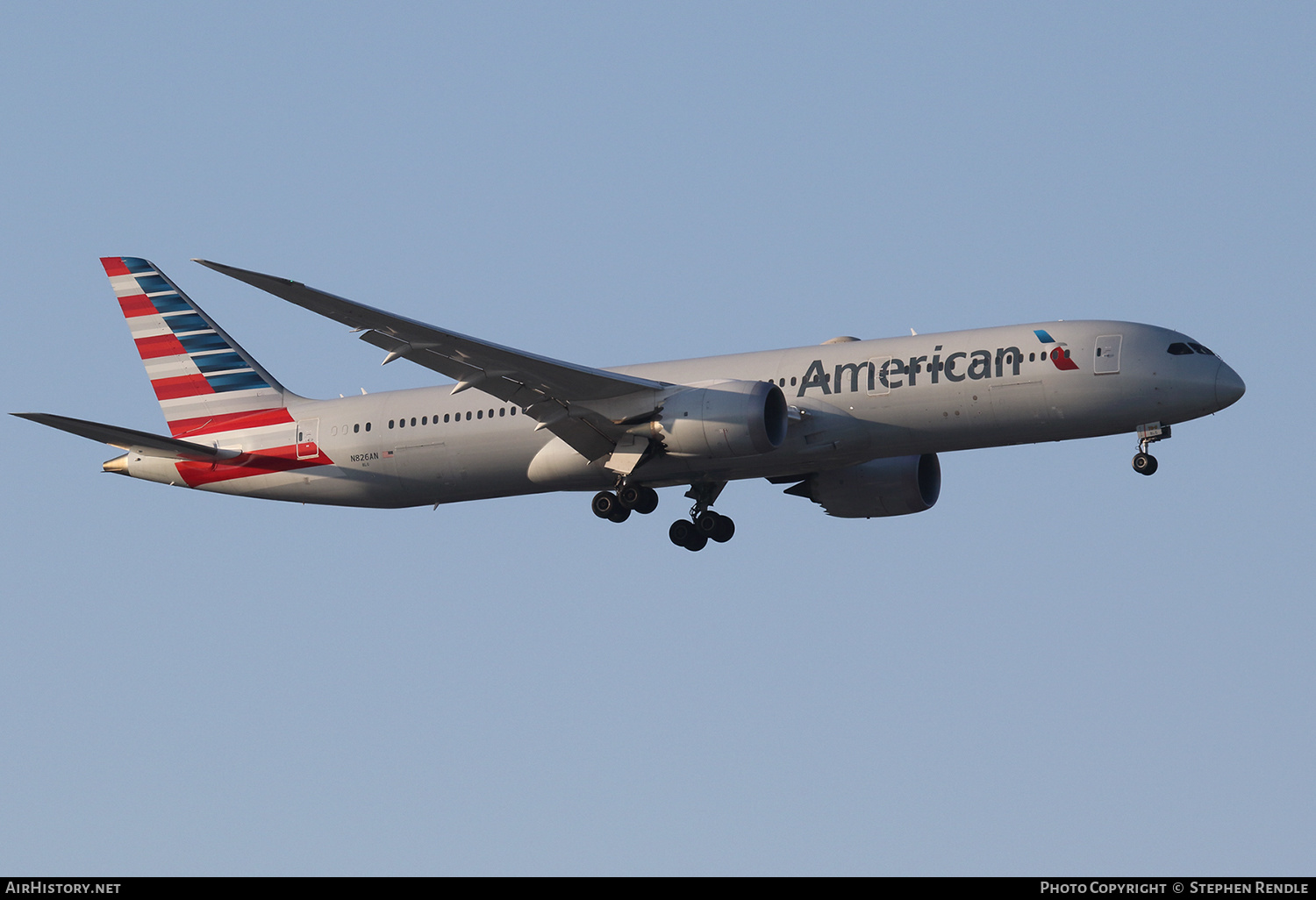 Aircraft Photo of N826AN | Boeing 787-9 Dreamliner | American Airlines | AirHistory.net #432671