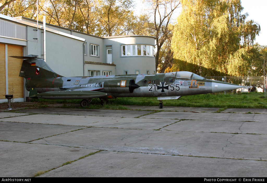 Aircraft Photo of 2155 | Lockheed F-104G Starfighter | Germany - Air Force | AirHistory.net #432684