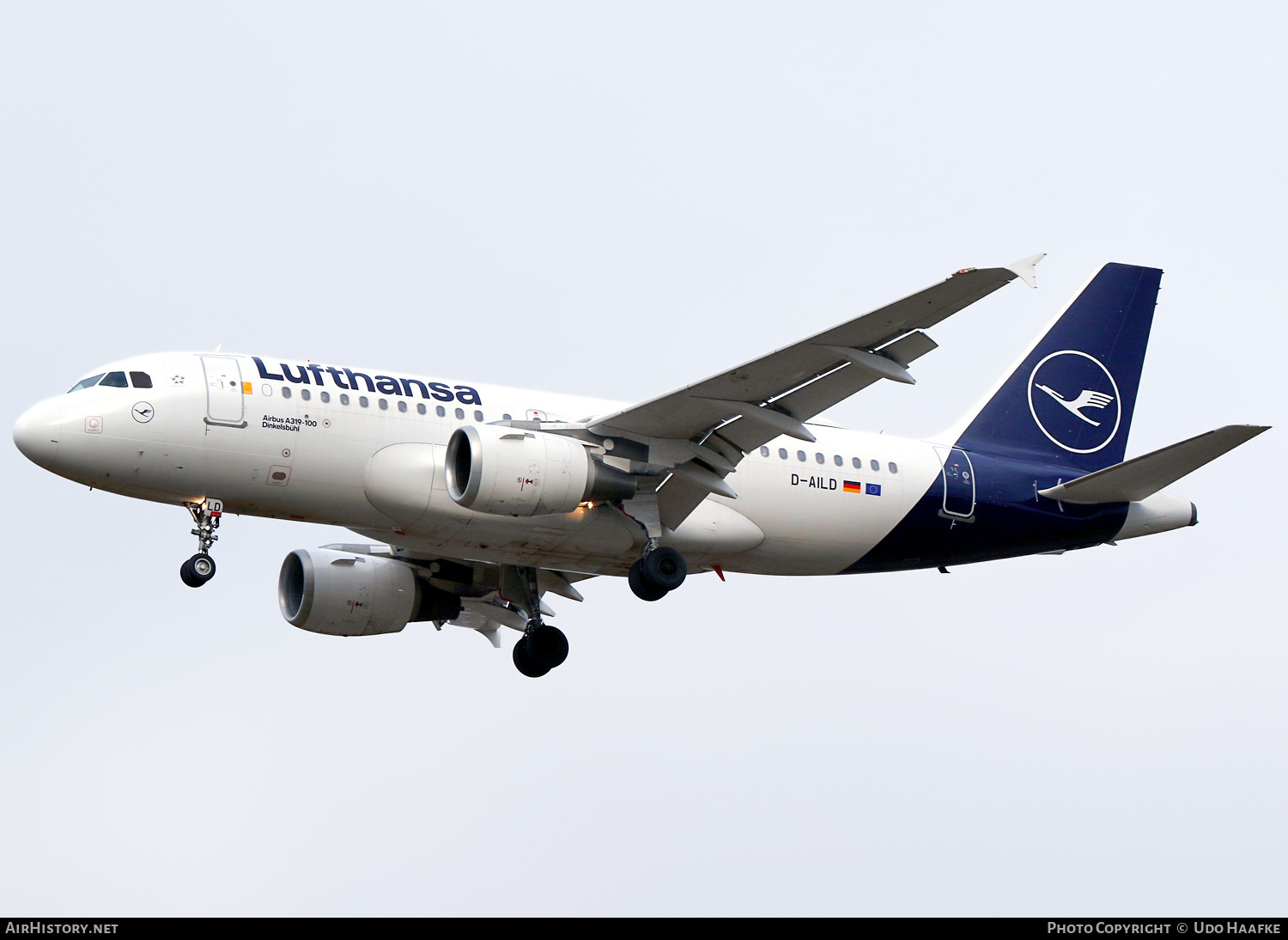 Aircraft Photo of D-AILD | Airbus A319-114 | Lufthansa | AirHistory.net #432686