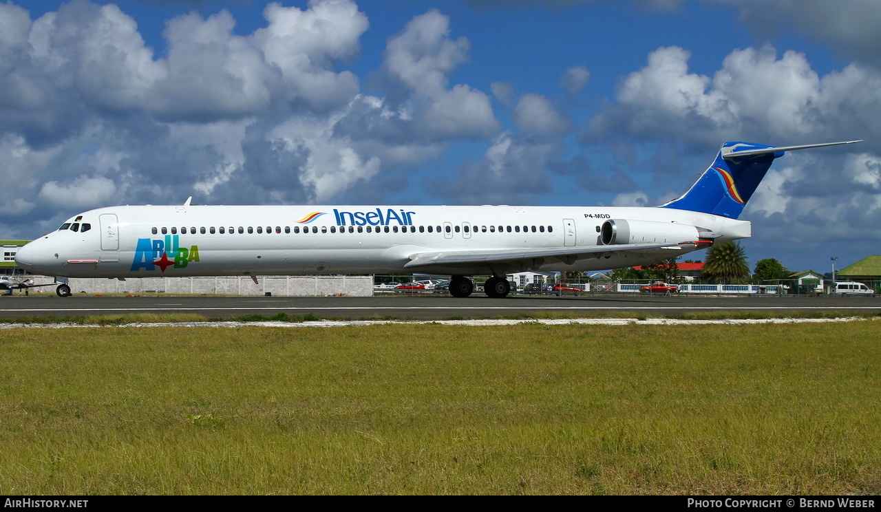 Aircraft Photo of P4-MDD | McDonnell Douglas MD-82 (DC-9-82) | Insel Air | AirHistory.net #432706