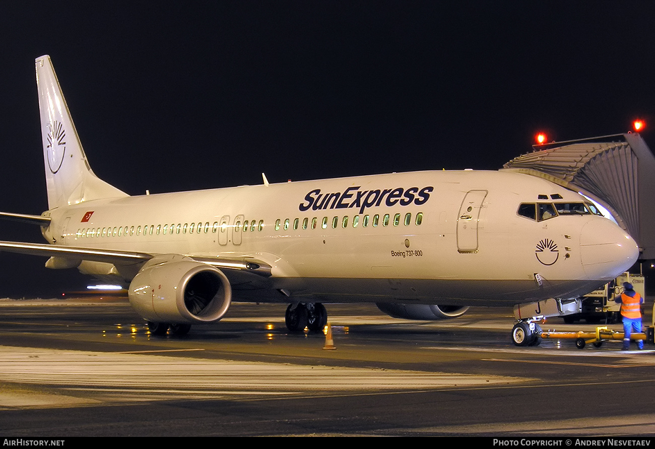 Aircraft Photo of TC-SUJ | Boeing 737-8CX | SunExpress | AirHistory.net #432712