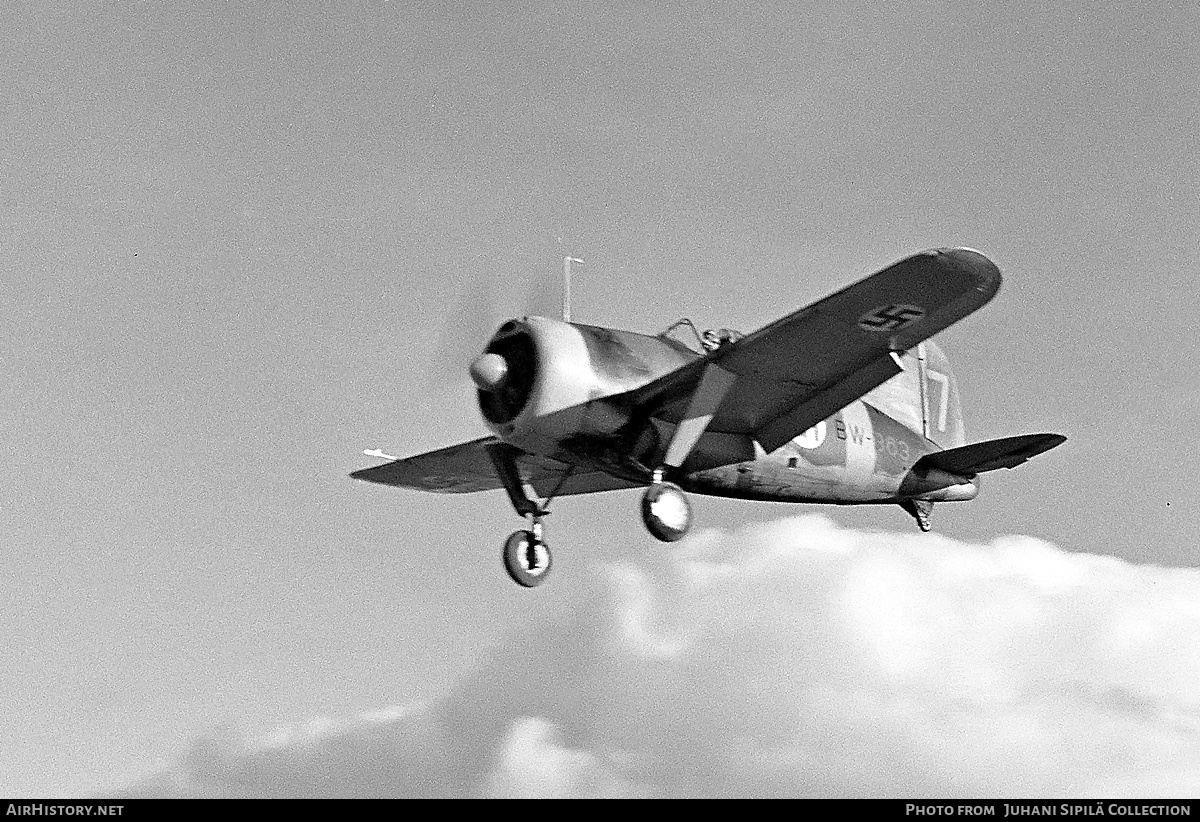 Aircraft Photo of BW-363 | Brewster B-239 Buffalo | Finland - Air Force | AirHistory.net #432727